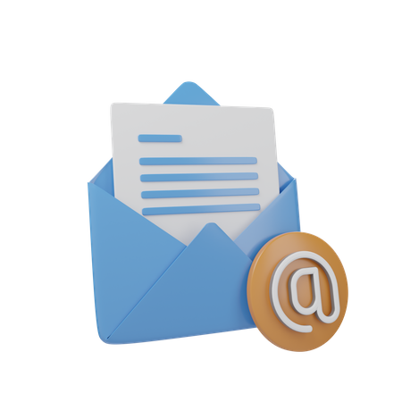 Email  3D Icon