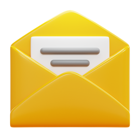 EMAIL  3D Icon