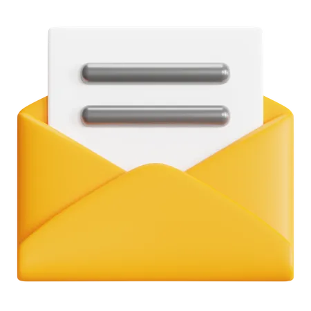 Email  3D Icon