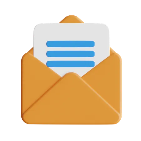 Email  3D Icon