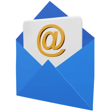 Email  3D Illustration