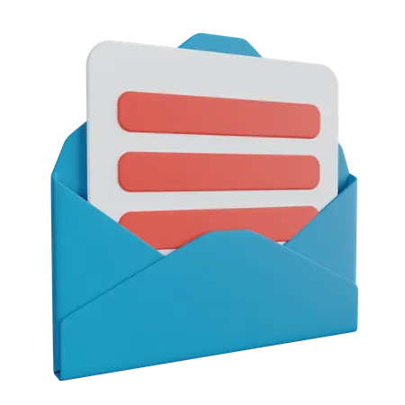 Email  3D Illustration