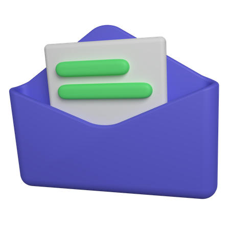 Email  3D Illustration