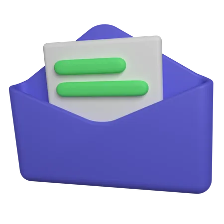 Email  3D Illustration