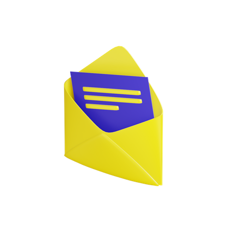 Email  3D Illustration