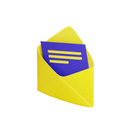 Email  3D Illustration