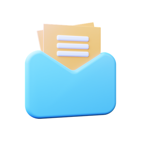 Email  3D Illustration