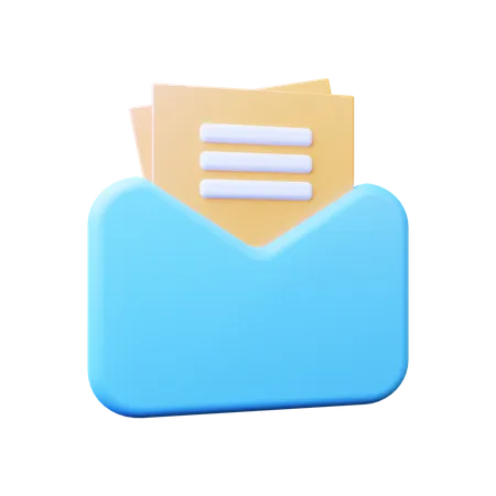 Email  3D Illustration