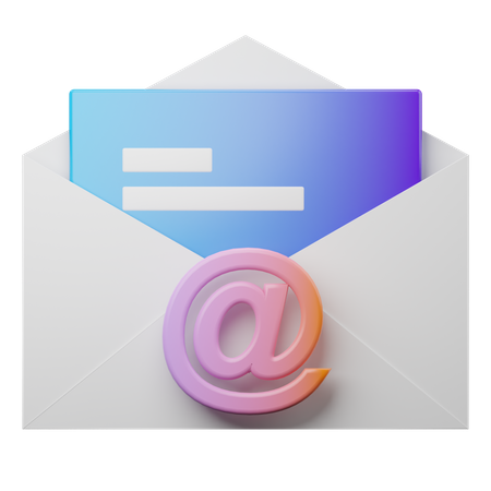 Email  3D Illustration