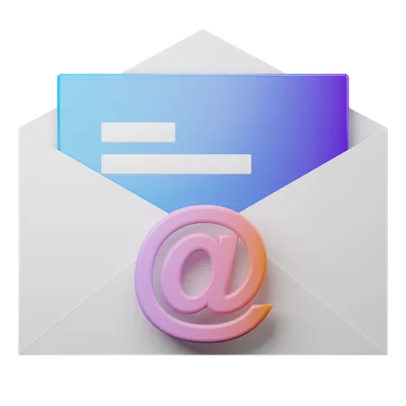 Email  3D Illustration