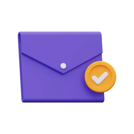 3 D Customer Support Via Email Icon 3D Icon
