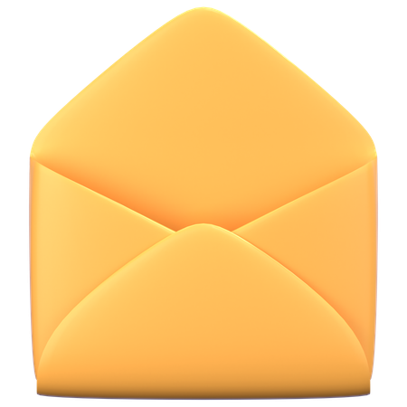 Abrir e-mail  3D Icon