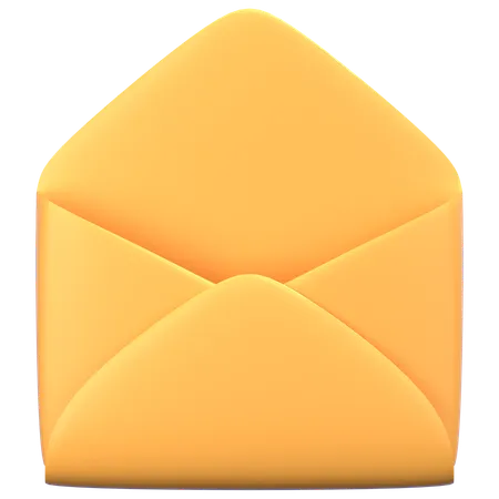 Abrir e-mail  3D Icon