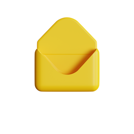 Abrir e-mail  3D Icon