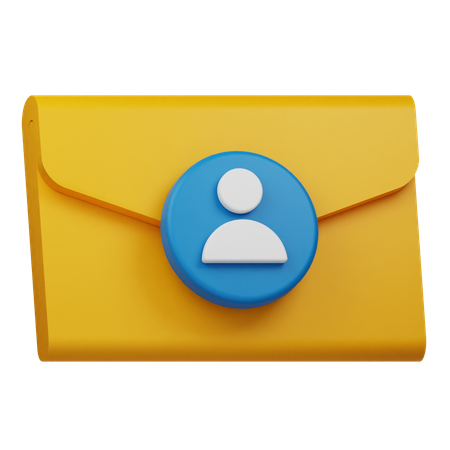 Email Account  3D Icon