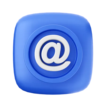 Email Address  3D Icon