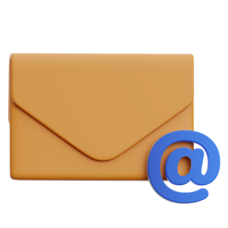 Email Address  3D Icon