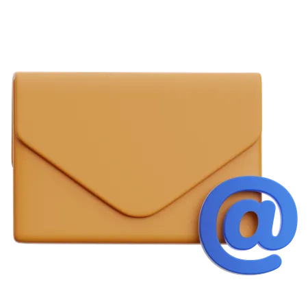 Email Address  3D Icon