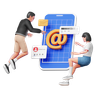 3d app design logo