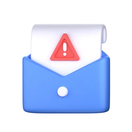 Aviso por e-mail  3D Icon