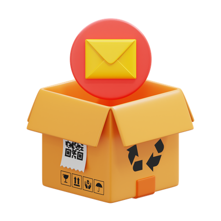 Email Box  3D Icon