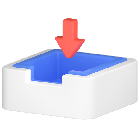 Caixa de entrada de e-mail  3D Icon