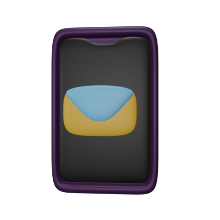 E-mail móvel  3D Icon