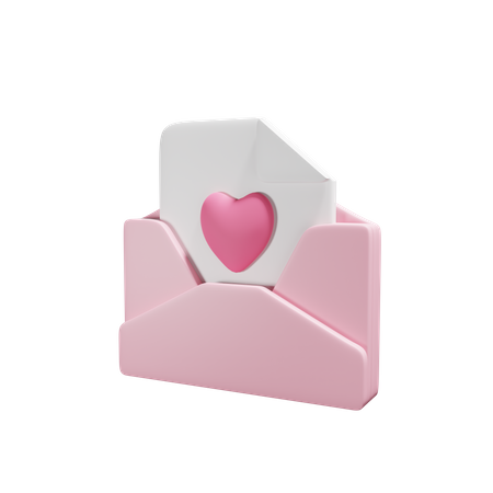 E-mail d'amour  3D Icon