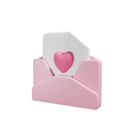 E-mail d'amour  3D Icon