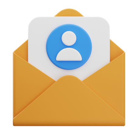 Email de contacto  3D Icon