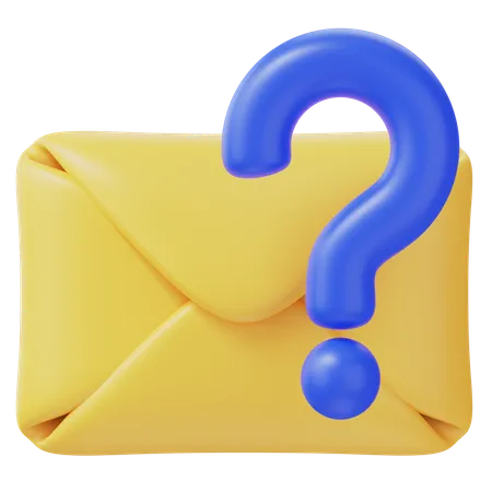 E-mail desconhecido  3D Icon