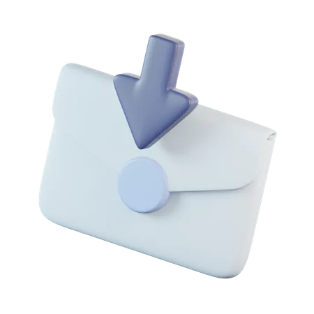 Email Download  3D Icon