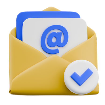 Email Envelope  3D Icon