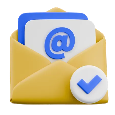 Email Envelope  3D Icon