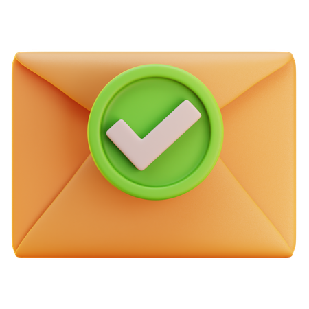 Email envoyé  3D Icon
