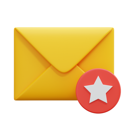 Email préféré  3D Icon