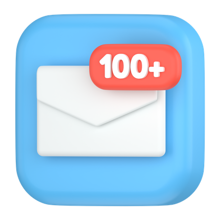 Email icon  3D Icon
