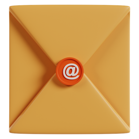 Email Interface Icon Design  3D Icon