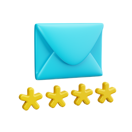 Login de e-mail  3D Icon