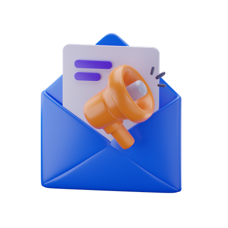 Email Marketing  3D Icon