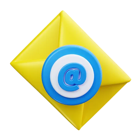 メールマーケティング  3D Icon