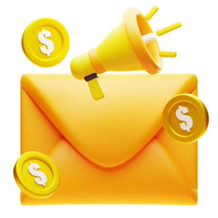 Email Marketing  3D Icon