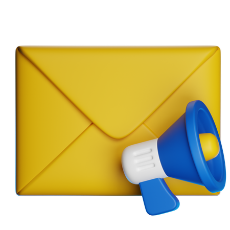 Email Marketing  3D Icon