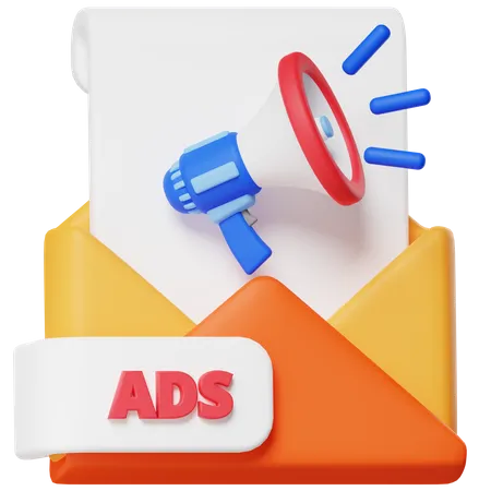 Email Marketing  3D Icon