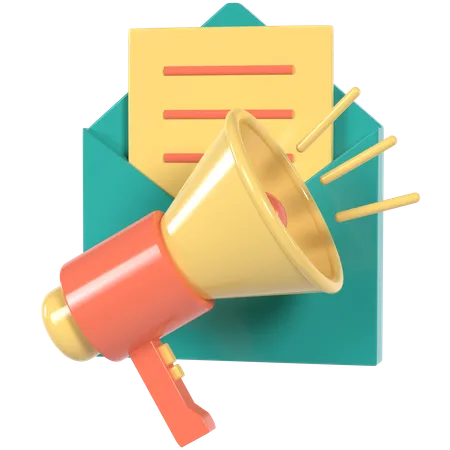 Email Marketing  3D Icon