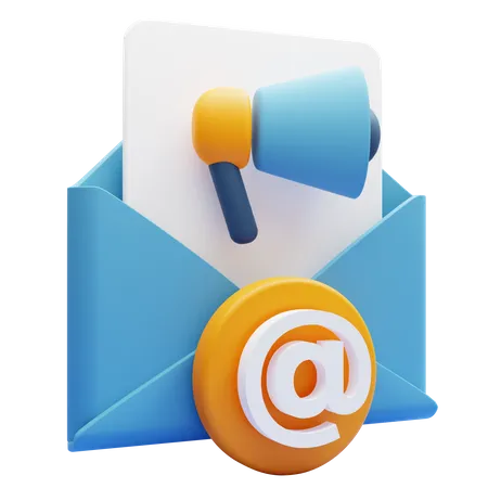 Email Marketing  3D Icon