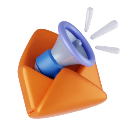 Email Marketing  3D Icon