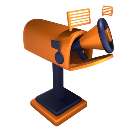 Email Marketing  3D Icon