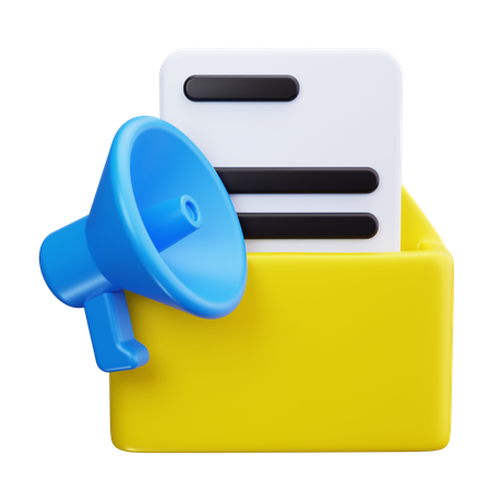 Email Marketing  3D Icon