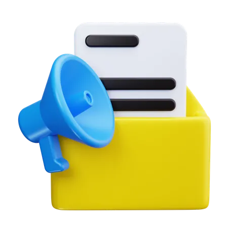 Email Marketing  3D Icon